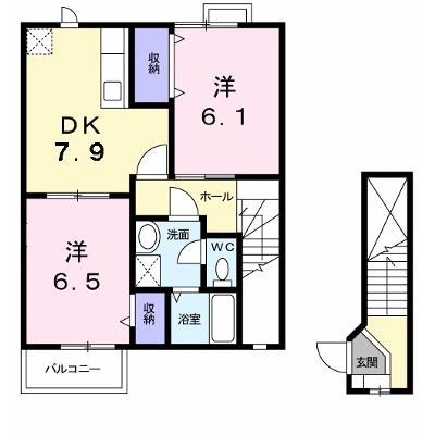 エクセレント小島 201【管理NO：1-009548101-02010】 ★家具家電は申し込み後に搬入します★の外観画像