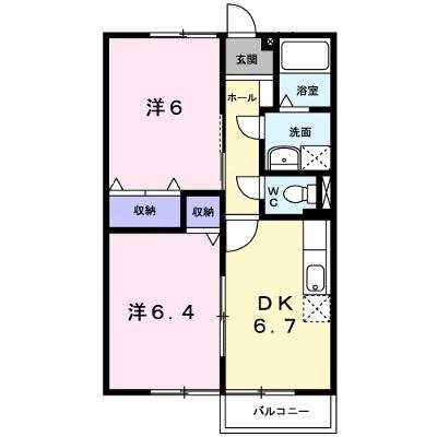 メゾン　ボナール 103【管理NO：1-007238501-01030】 ★家具家電は申し込み後に搬入します★の外観画像