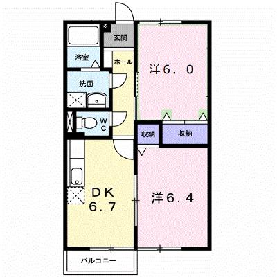 ファミリーサトウ 201【管理NO：1-006482701-02010】 ★家具家電は申し込み後に搬入します★の外観画像