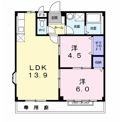 エルディム吉田Ｂ 103【管理NO：1-004315002-01030】 ★家具家電は申し込み後に搬入します★の外観画像