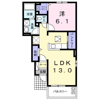 アルバ　Ⅰ 102【管理NO：1-020104201-01020】 ★家具家電は申し込み後に搬入します 2026年07月下旬入居可能の外観画像