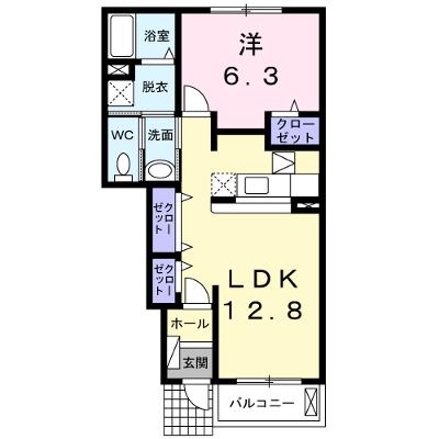 インターヒルズ・Ⅱ　のざわ 102【管理NO：1-015796001-01020】 ★家具家電は申し込み後に搬入しますの外観画像