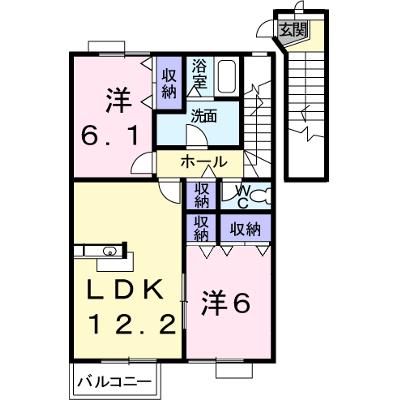 ドリームハイツＢ 202【管理NO：1-010950801-02020】 ★家具家電は申し込み後に搬入しますの外観画像