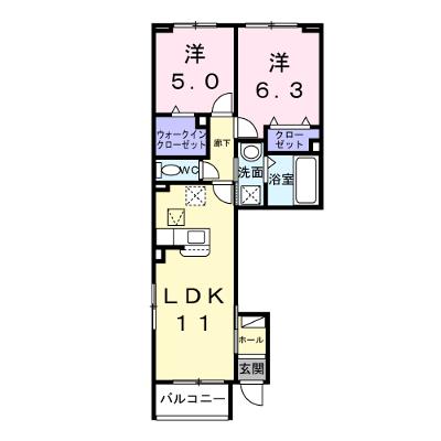 エレガンス　メゾン　Ⅱ 101【管理NO：1-028697702-01010】 ★家具家電は申し込み後に搬入しますの外観画像