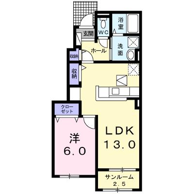 エスペランサ 102【管理NO：1-019461601-01020】 ★家具家電は申し込み後に搬入します 2026年07月中旬入居可能の外観画像