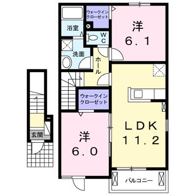 ラフレシールⅠ 202【管理NO：1-019192001-02020】 ★家具家電は申し込み後に搬入します 2026年07月下旬入居可能の外観画像