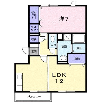 ディモーラ宝木 301【管理NO：1-004824701-03010】 ★家具家電は申し込み後に搬入します★の外観画像