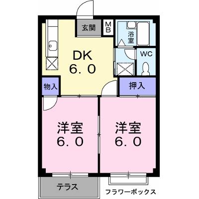 エルディム秀宝 102【管理NO：1-001528801-01020】 ★家具家電は申し込み後に搬入しますの外観画像