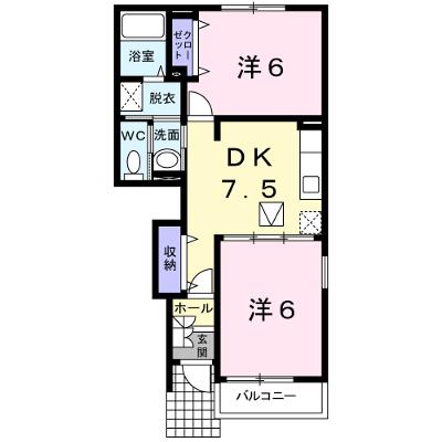 クオリティ・エヴァン 103【管理NO：1-012723201-01030】 ★家具家電は申し込み後に搬入しますの外観画像