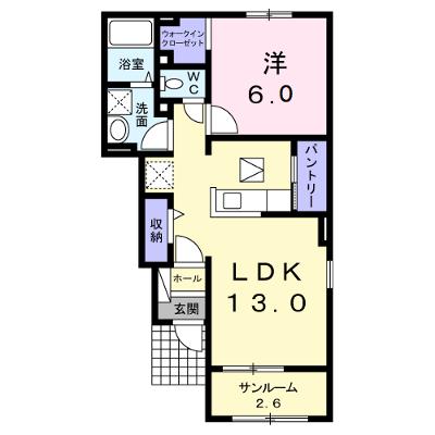 ラフィネ　ユイット 105【管理NO：1-018498501-01040】 ★家具家電は申し込み後に搬入しますの外観画像