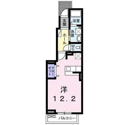 バディホーム 102【管理NO：1-017724401-01020】 ★家具家電は申し込み後に搬入します★の外観画像