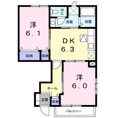 エリア２１α 103【管理NO：1-012350901-01030】の外観画像
