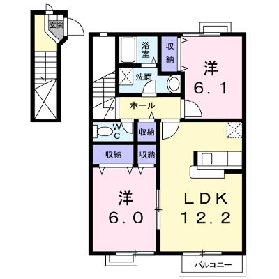 ネイチャーフィールドＣ 203【管理NO：1-011697801-02030】 ★家具家電は申し込み後に搬入します 2026年07月下旬入居可能の外観画像