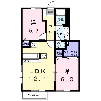 ネイチャーフィールドＣ 105【管理NO：1-011697801-01040】 ★家具家電は申し込み後に搬入します 2026年07月下旬入居可能の外観画像