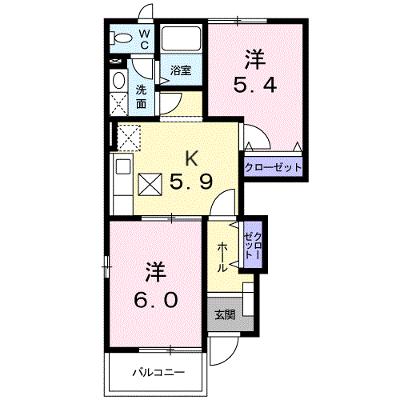 ボヤージュＢ 101【管理NO：1-011369202-01010】 ★家具家電は申し込み後に搬入しますの外観画像