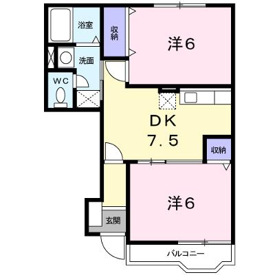 フラワーズＡ 103【管理NO：1-010487001-01030】 ★家具家電は申し込み後に搬入します 2026年07月下旬入居可能の外観画像