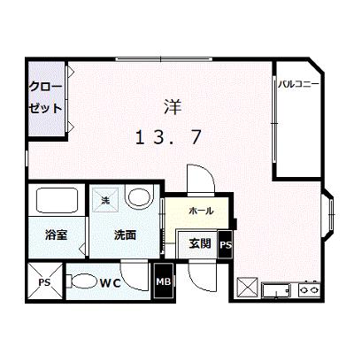 ブリーズヴィル 201【管理NO：1-014696401-02010】 ★家具家電は申し込み後に搬入しますの外観画像
