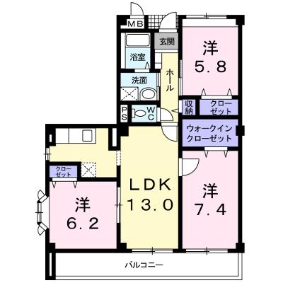 レインボウⅡ 205【管理NO：1-010375401-02040】 ★家具家電は申し込み後に搬入します 2026年07月下旬入居可能の外観画像