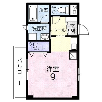 グリーンジャルダン　Ｍ 203【管理NO：1-010262101-02030】 ★家具家電は申し込み後に搬入します★の外観画像
