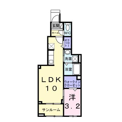 エレガント 103【管理NO：1-028256101-01030】 ★家具家電は申し込み後に搬入しますの外観画像