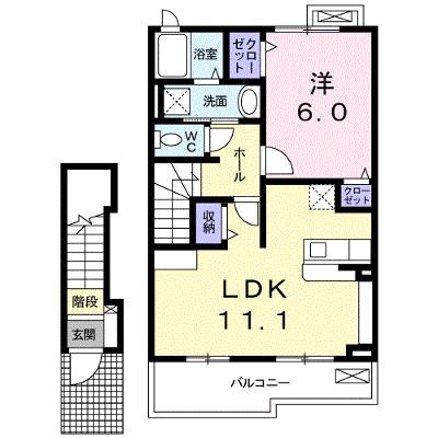 レジデンス　Ｋ＆Ｂ 203【管理NO：1-018896601-02030】 ★家具家電は申し込み後に搬入しますの外観画像
