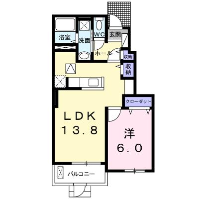 エレガンス　Ｂ 103【管理NO：1-018451102-01030】 ★家具家電は申し込み後に搬入しますの外観画像