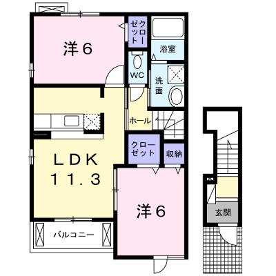 Ｋ・Ｕ・５ 201【管理NO：1-017330001-02010】 ★家具家電は申し込み後に搬入します 2026年08月中旬入居可能の外観画像