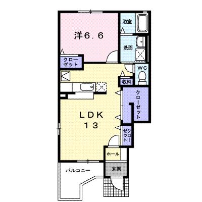 アスカ　Ａ 101【管理NO：1-016079301-01010】 ★家具家電は申し込み後に搬入します★の外観画像