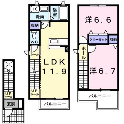 サニーコートパル．Ｇ 203【管理NO：1-011803001-02030】 ★家具家電は申し込み後に搬入します★の外観画像