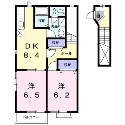 セルバ・ビエントＢ 202【管理NO：1-009712202-02020】 ★家具家電は申し込み後に搬入しますの外観画像