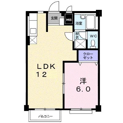 コーポモンシェル 202【管理NO：1-004666401-02020】 ★家具家電は申し込み後に搬入しますの外観画像