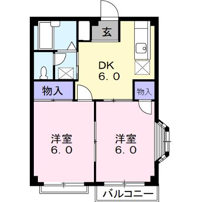 エルディム花月 201【管理NO：1-001410401-02010】 ★家具家電は申し込み後に搬入しますの外観画像