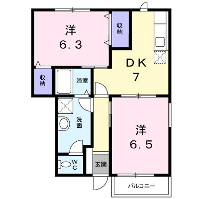サンヒルズ　Ａ 103【管理NO：1-009447701-01030】 ★家具家電は申し込み後に搬入します 2026年07月中旬入居可能の外観画像