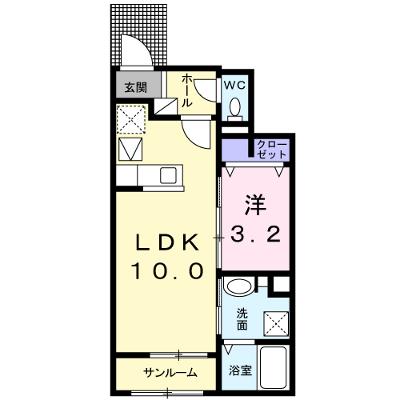 グランシャリオ 102【管理NO：1-025259101-01020】 ★家具家電は申し込み後に搬入しますの外観画像