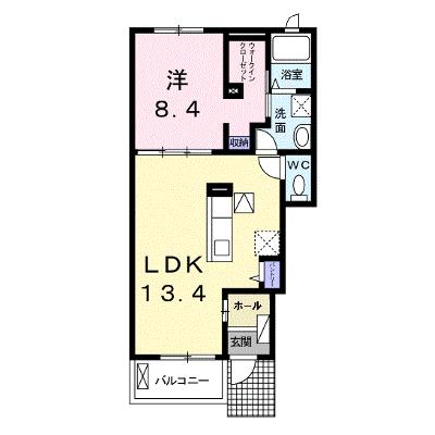 クオレッティＤ 103【管理NO：1-022088001-01030】 ★家具家電は申し込み後に搬入します 2026年08月上旬入居可能の外観画像