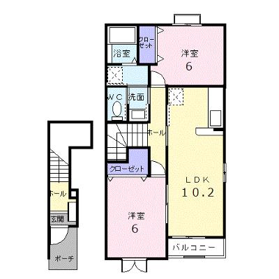ファーストＭ 202【管理NO：1-013356201-02020】 ★家具家電は申し込み後に搬入します 2026年07月中旬入居可能の外観画像