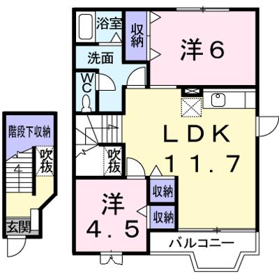 サニーパレスＢ 205【管理NO：1-011158902-02040】 ★家具家電は申し込み後に搬入しますの外観画像