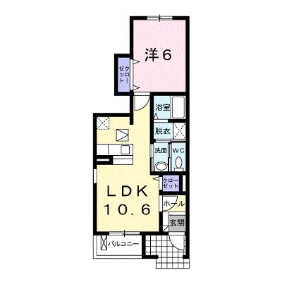 グリシーナ 101【管理NO：1-014657101-01010】 ★家具家電は申し込み後に搬入しますの外観画像