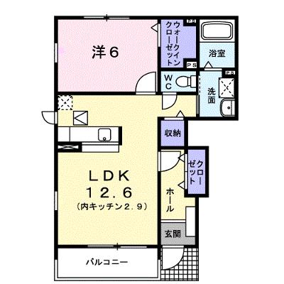 タウンコート 101【管理NO：1-014394701-01010】 ★家具家電は申し込み後に搬入しますの外観画像