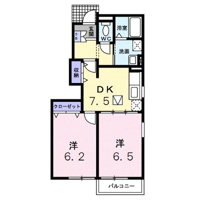 ツインコートＡ 101【管理NO：1-012833501-01010】 ★家具家電は申し込み後に搬入します 2026年07月下旬入居可能の外観画像