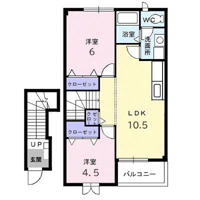 アルトポンテ 203【管理NO：1-011695101-02030】 ★家具家電は申し込み後に搬入します 2026年08月上旬入居可能の外観画像
