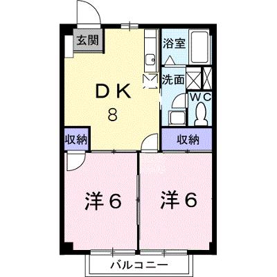 カーム植上Ⅰ 102【管理NO：1-003542601-01020】 ★家具家電は申し込み後に搬入しますの外観画像