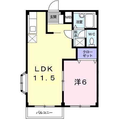 フランボワーズＧ 204【管理NO：1-002889501-02040】 ★家具家電は申し込み後に搬入しますの外観画像