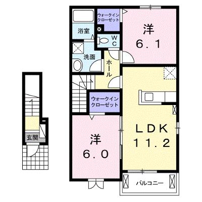 アプリークムＡ 203【管理NO：1-021886301-02030】 ★家具家電は申し込み後に搬入します 2026年08月中旬入居可能の外観画像