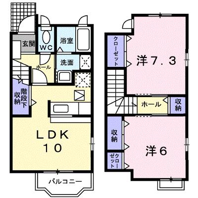 シャルマン　フィーレ　Ｄ 101【管理NO：1-012898704-01010】 ★家具家電は申し込み後に搬入します 2026年07月中旬入居可能の外観画像