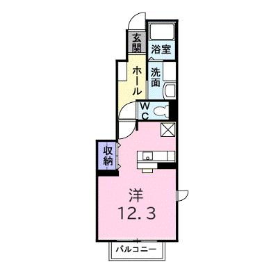 セレーノＣ 101【管理NO：1-011679201-01010】 ★家具家電は申し込み後に搬入しますの外観画像