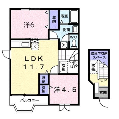 コーポ石川　Ｄ 201【管理NO：1-010873304-02010】 ★家具家電は申し込み後に搬入します 2026年07月下旬入居可能の外観画像