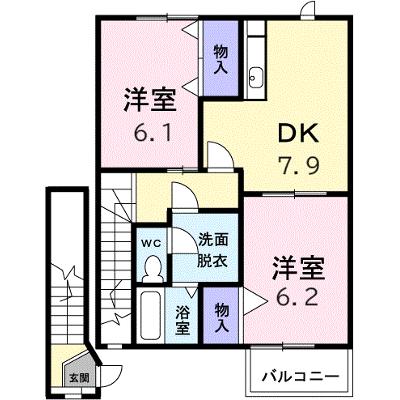 グラン・シャリオ 202【管理NO：1-007999101-02020】 ★家具家電は申し込み後に搬入しますの外観画像