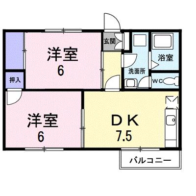 サニーヒルＡ 104【管理NO：1-005406801-01040】 ★家具家電は申し込み後に搬入しますの外観画像