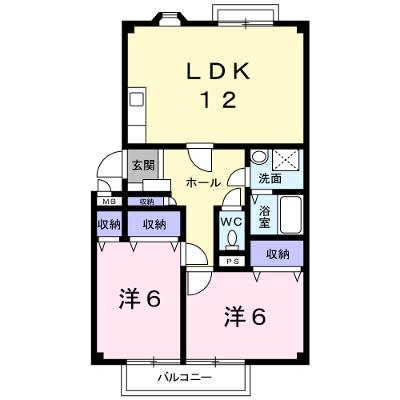 フォーナインハシモトＡ 203【管理NO：1-005020601-02030】 ★家具家電は申し込み後に搬入しますの外観画像